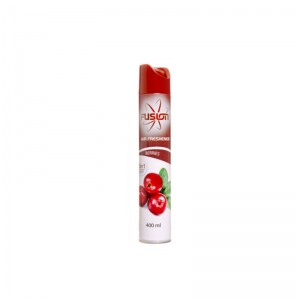 B9128 Fusion air freshener - Forest Berries  The Forest Berries fragranced air freshener is great for keeping the air fresh in your indoor spaces.Ensure area is properly ventilated before use - aerosol air freshener.
  400ml