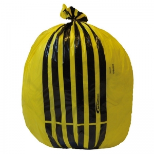15x29x36 40m Yellow tiger stripe bags on rolls