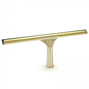 18" brass squeegee complete