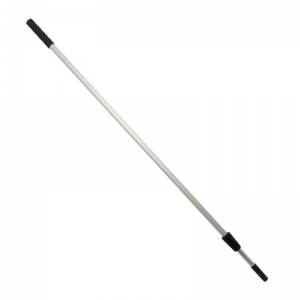Extension Pole single section 1.25m with endcone - windows