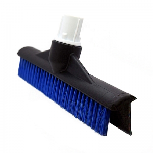 Squeegee Brush two sided for Wet & dry lipped lobby pan set, Interchange fitting