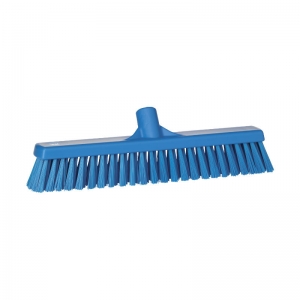 Vikan Soft/Stiff Hygiene broom head 40cm Blue