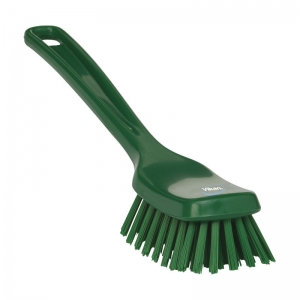 Vikan Green Hygiene utility brush medium bristle