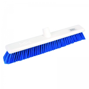 18" Hygienic broom head blue soft