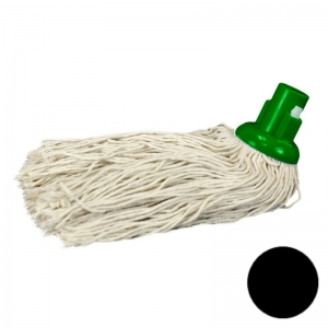 Professional Socket Mop Head Green Size 14 Cleaning Mops x 10 