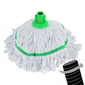 Twister Hygiene banded mop head 250g Green