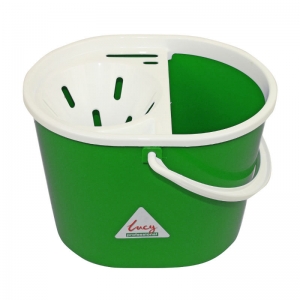 Lucy oval mopstrainer bucket Green