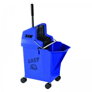 Ladybug Kentucky Mop bucket & wringer Blue