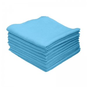 10 x Blue Microfibre cloth 40cm