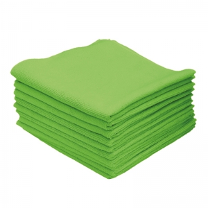 10 x Green Microfibre cloth 40cm