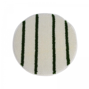 Carpet shampoo bonnet 17" with green scrub strips