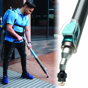 i-Team i-Remove battery backpack sidewalk cleaner - gum, stain, mould and glue remover (excl. batteries + charger)