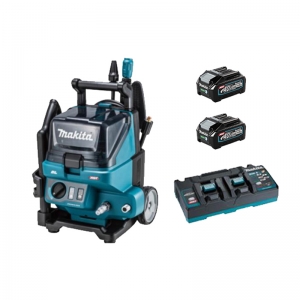 Makita High Power Pressure Washer 40Vmax with 2 x 4.0ah Batteries and charger