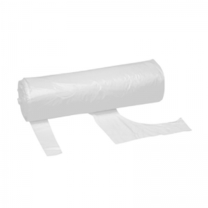 White disposable aprons on roll - single roll