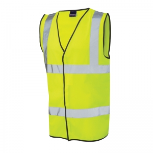 Yellow Hi-Vis waistcoats Medium