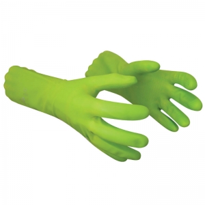Latex free cleaning glove Green Medium