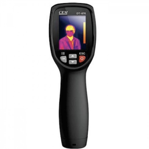 Handheld thermal fever screening camera