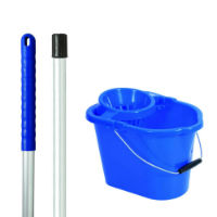Mop buckets and handles