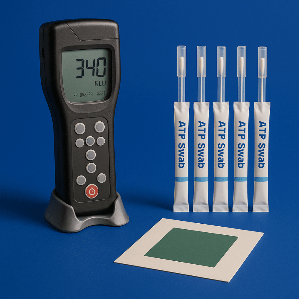 ATP testing for cleaning