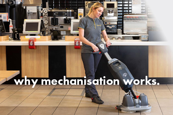 Why mechanise your cleaning?<br> 