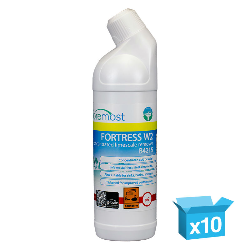 Fortress W2 Concentrated Limescale Remover - Case 10