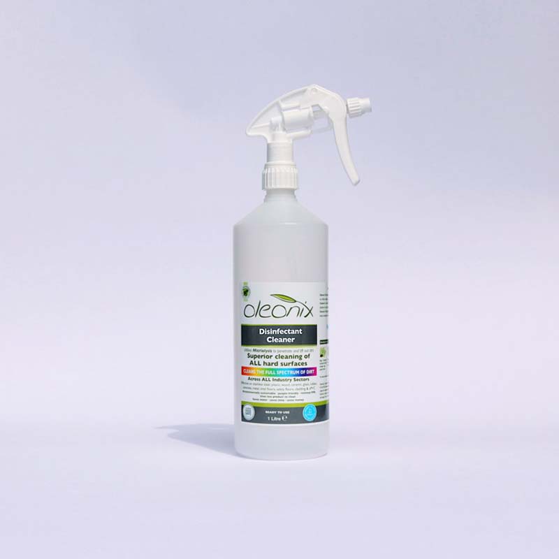 1 litre empty spray bottle for Oleonix Disinfectant Cleaner Concentrate