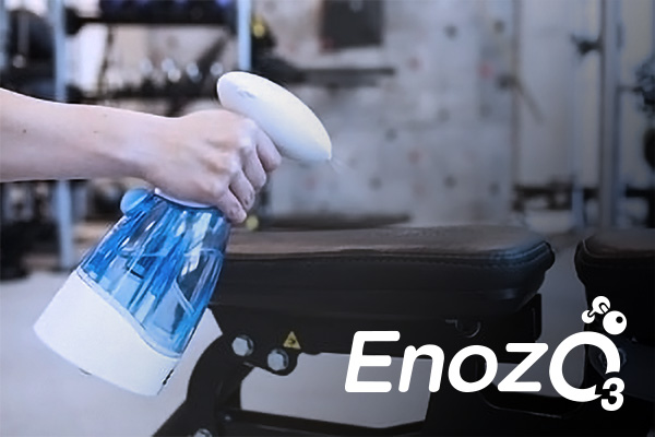 EnozoPRO. Chemical-free cleaning at the touch of a button.