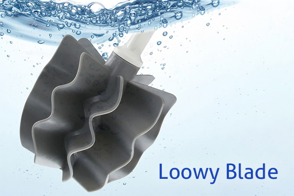Loowy Blade. The hygienic alternative to the toilet brush