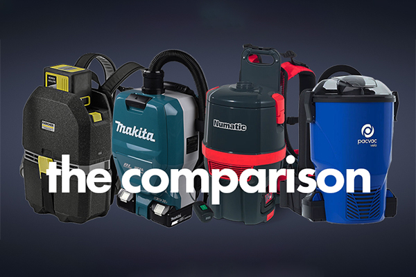 Battery Backpack Vacuums - compared<br> 